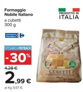 Carrefour Formaggio Nobile Italiano offerta