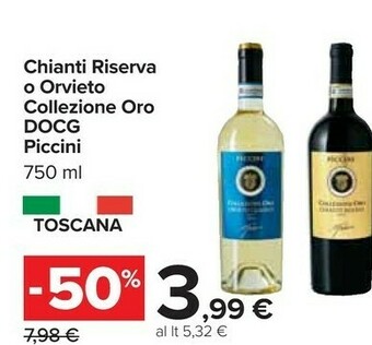 Carrefour Piccini Chianti Riserva DOCG offerta