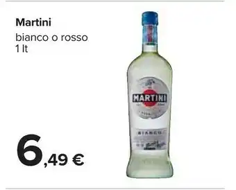 Carrefour Martini Bianco 1 L Dolce Vermut offerta