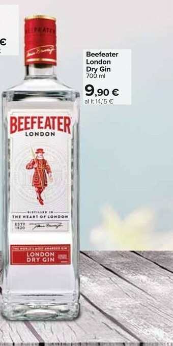 Carrefour Beefeater London Dry Gin offerta