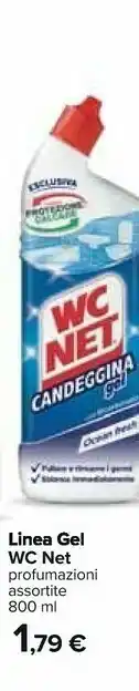 Carrefour Wc net Linea Candeggina Gel offerta