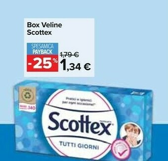 Carrefour Scottex Box Veline offerta