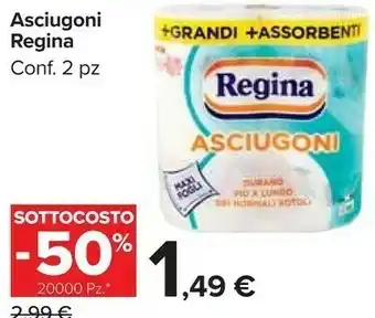 Carrefour Market Regina Asciugoni offerta