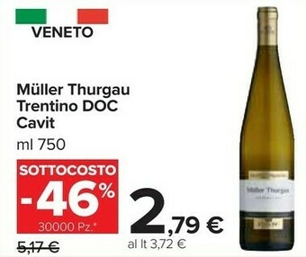 Cavit Trentino DOC 750 G(ml)