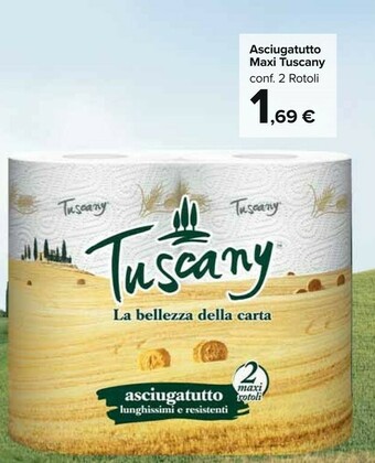 Carrefour Market Tuscany Asciugatutto offerta