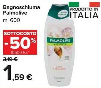 Carrefour Market Palmolive Bagnoschiuma offerta