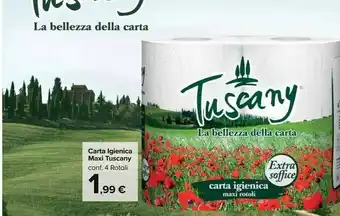 Carrefour Tuscany Carta Igienica offerta