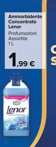 Carrefour Lenor Ammorbidente offerta