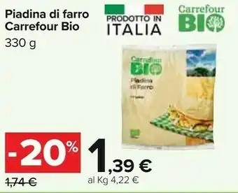 Vipiteno Currefoar Bio Piadina Di Farro