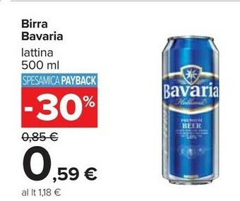Carrefour Bavaria Birra 500 G(ml) offerta