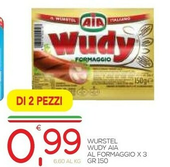 Vivo Supermercati Aia Wurstel offerta