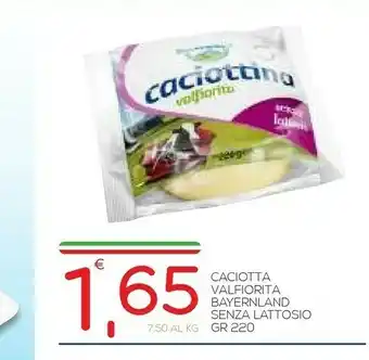 Vivo Supermercati Bayernland Caciotta offerta