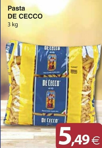 Docks Cash&Carry De Cecco Pasta di semola offerta