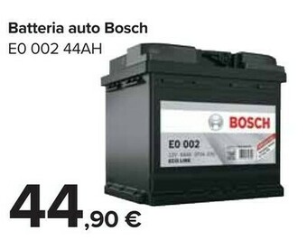 Carrefour Bosch Batteria Auto offerta