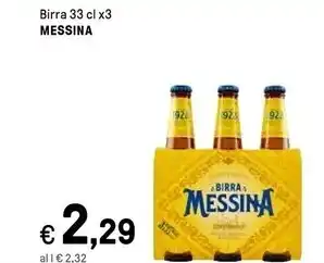 Iper La Grande Messina birra offerta