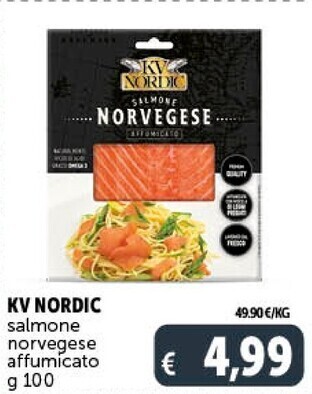 Gourmet Déco Kv nordic salmone norvegese affumicato offerta