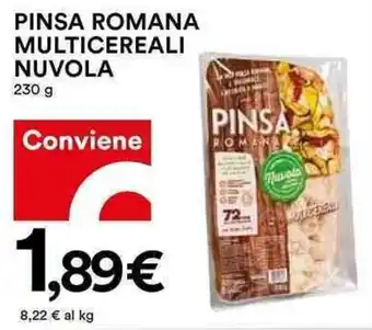 Coop PINSA ROMANA MULTICEREALI NUVOLA 230 g offerta