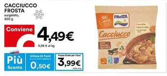 Coop CACCIUCCO FROSTA surgelato, 450 g offerta