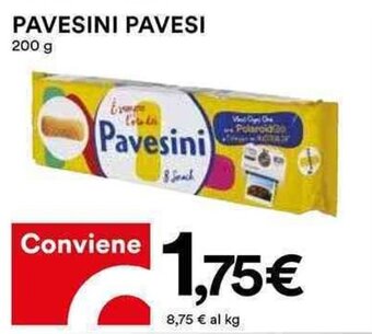 Coop PAVESINI PAVESI 200 g offerta