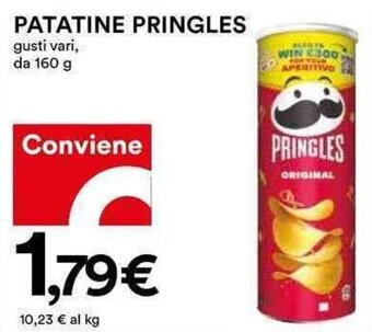 Coop PATATINE PRINGLES gusti vari, da 160 g offerta