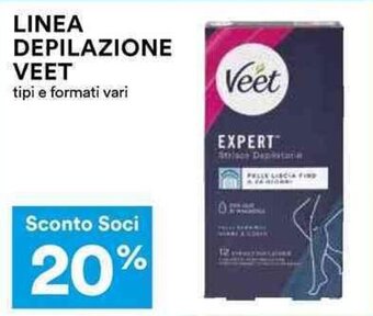Coop LINEA DEPILAZIONE VEET offerta