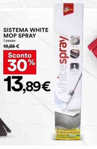 Coop SISTEMA WHITE MOP SPRAY offerta