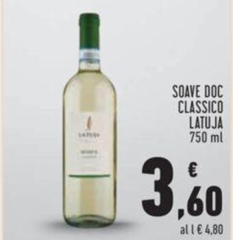 Conad SOAVE DOC CLASSICO LATUJA 750 ml offerta
