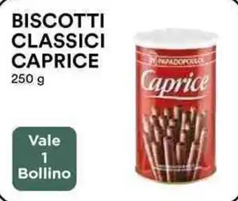 Coop BISCOTTI CLASSICI CAPRICE 250 g offerta
