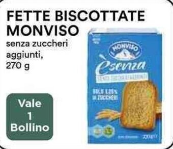 Coop FETTE BISCOTTATE MONVISO 270 g offerta