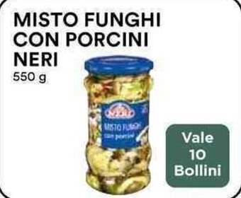 Coop MISTO FUNGHI CON PORCINI NERI 550 g offerta
