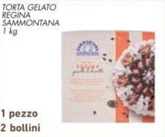 Conad TORTA GELATO REGINA SAMMONTANA 1 kg offerta
