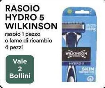 Coop RASOIO HYDRO 5 WILKINSON offerta