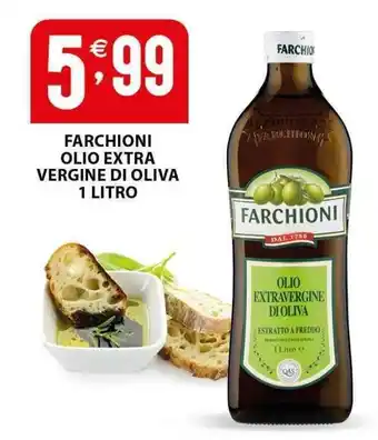 Sisa FARCHIONI OLIO EXTRA VERGINE DI OLIVA 1 LITRO offerta