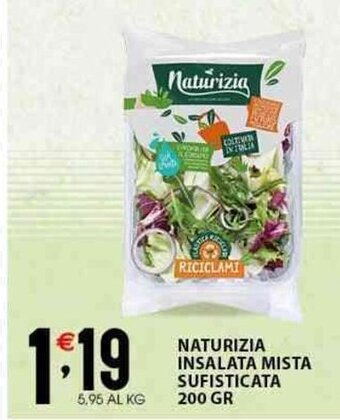 Sisa NATURIZIA INSALATA MISTA SUFISTICATA 200 gr offerta