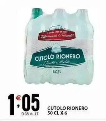 Sisa CUTOLO RIONERO 50 CL X 6 offerta
