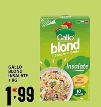 Sisa GALLO BLOND INSALATE 1 KG offerta