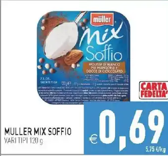 Pim Supermercati MULLER MIX SOFFIO VARI TIPI 120 g offerta