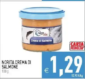 Pim Supermercati NORITA CREMA DI SALMONE 100 g offerta