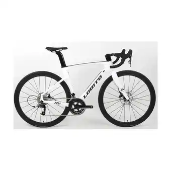 Decathlon Bici da corsa lobito rv10, con telaio in carbonio, sram rival 2x11v offerta