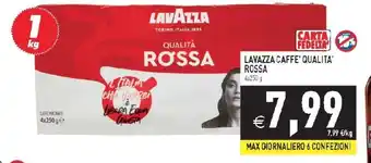 Pim Supermercati LAVAZZA CAFFE' QUALITA' ROSSA 4x250 g offerta