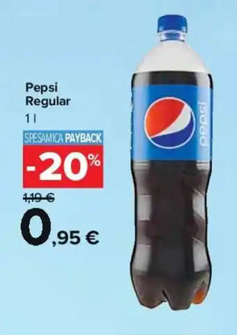 Carrefour Pepsi Regular 1 l offerta
