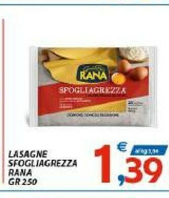 Vivo Supermercati Rana Lasagne Sfogliagrezza offerta