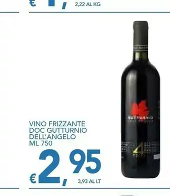 Vivo Supermercati Vino Frizzante Doc Gutturnio Dell'angelo offerta