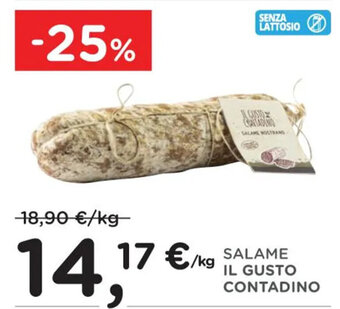 Poli SALAME IL GUSTO CONTADINO offerta