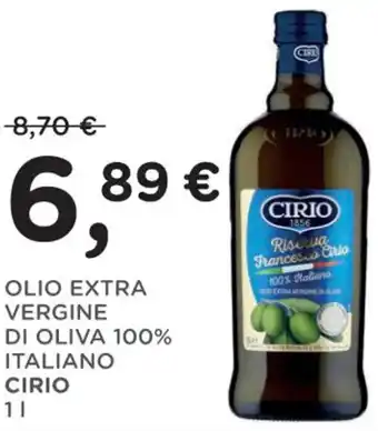 Poli OLIO EXTRA VERGINE DI OLIVA 100% ITALIANO CIRIO 1 L offerta