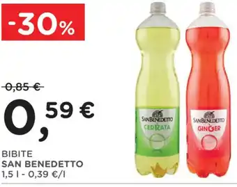 Poli BIBITE SAN BENEDETTO 1,5 L offerta