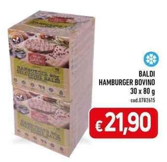 BALDI HAMBURGER BOVINO 30 x 80 g