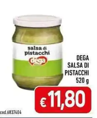 DEGA SALSA DI PISTACCHI 520 G