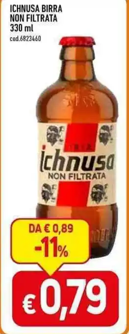 C+C Cash and Carry ICHNUSA BIRRA NON FILTRATA 330 ml offerta