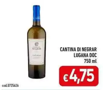 C+C Cash and Carry CANTINA DI NEGRAR LUGANA DOC 750 ml offerta